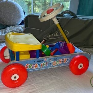 🌸Vintage 1964 Fisher-Price Coaster🌸